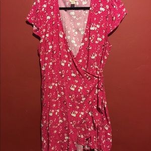 Mossimo pink floral dress XXL